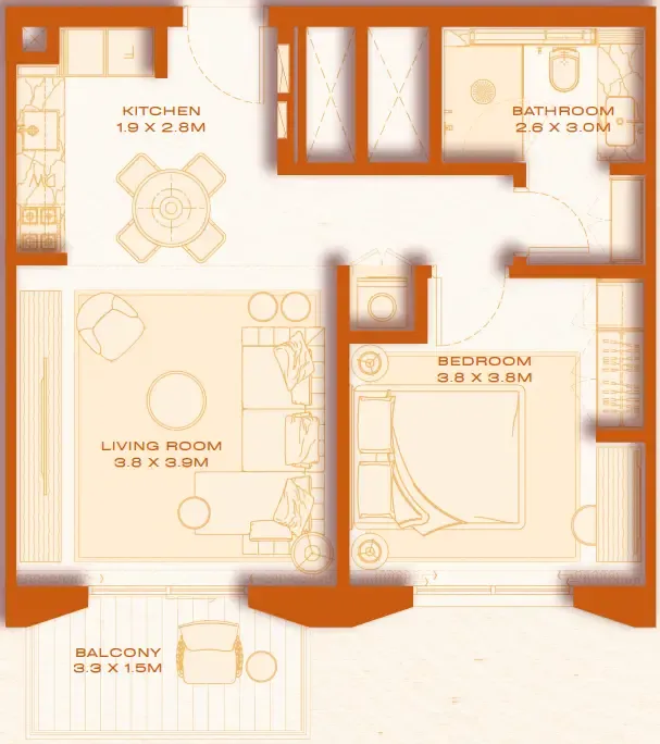 Typical unit