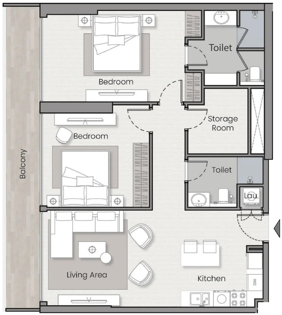 Typical unit