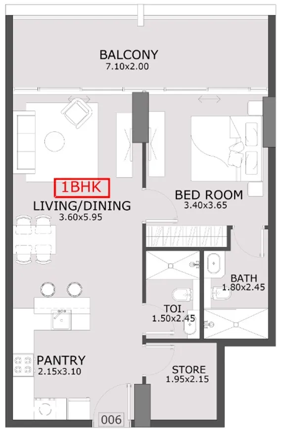 Typical unit