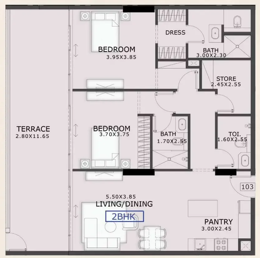 Typical unit