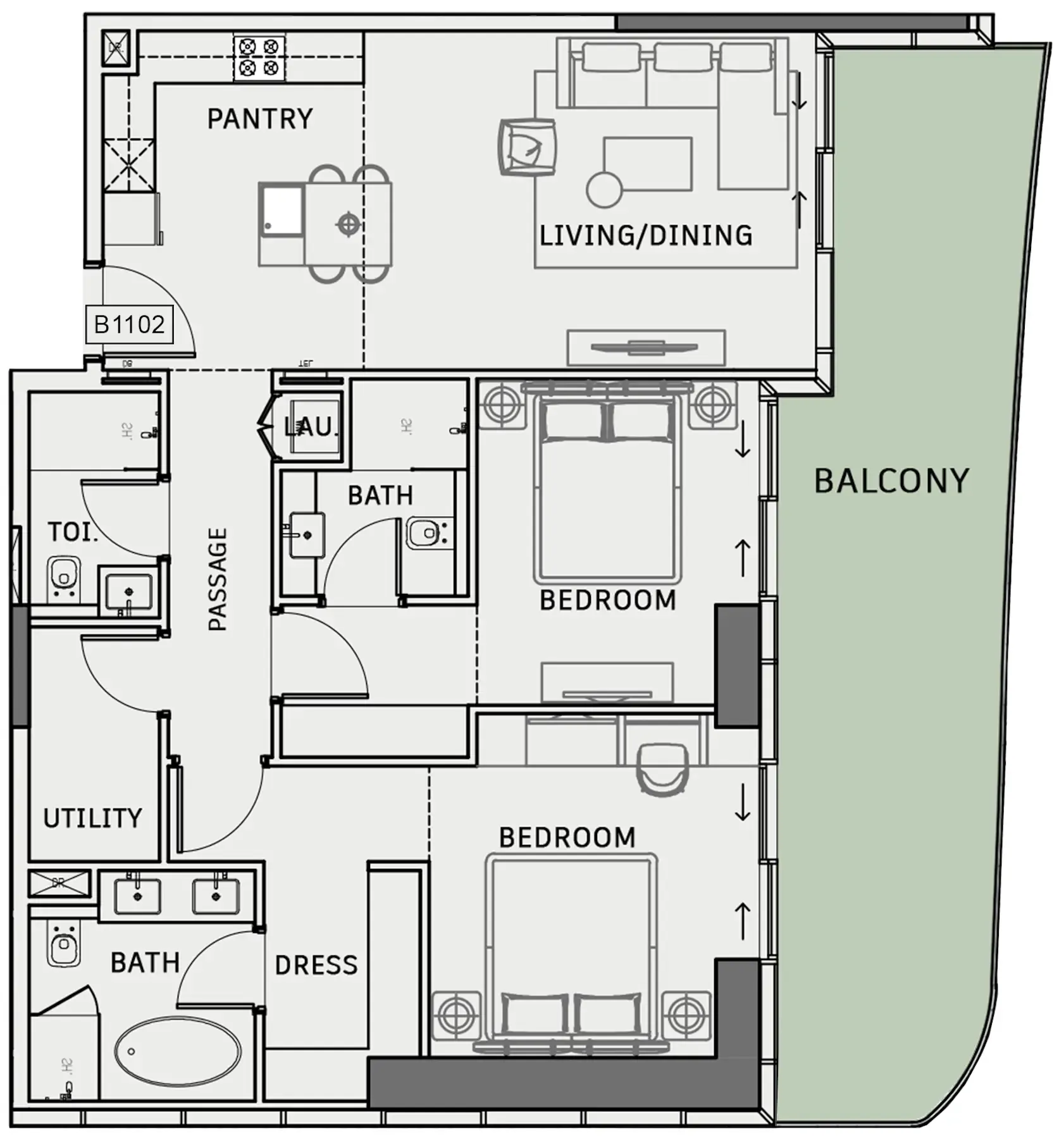 Typical unit