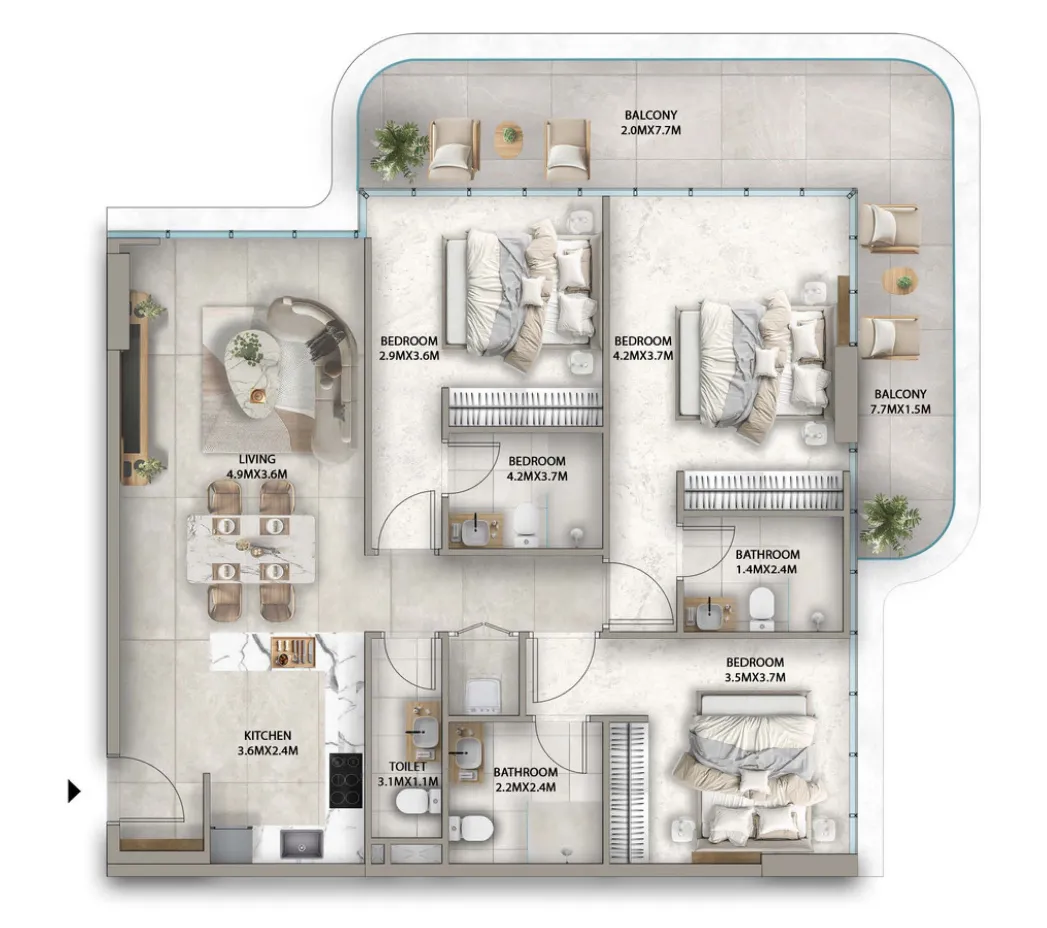Typical unit