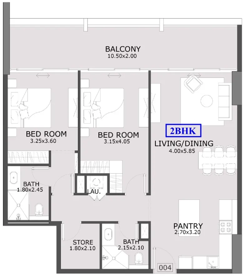 Typical unit