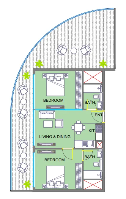 Typical unit
