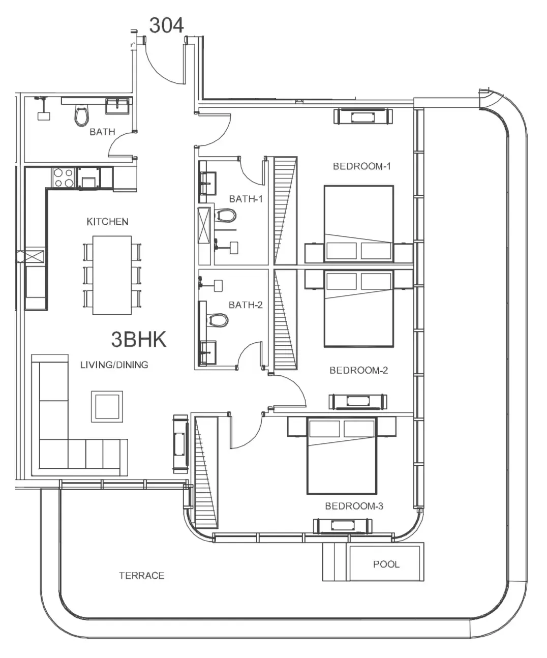Typical unit