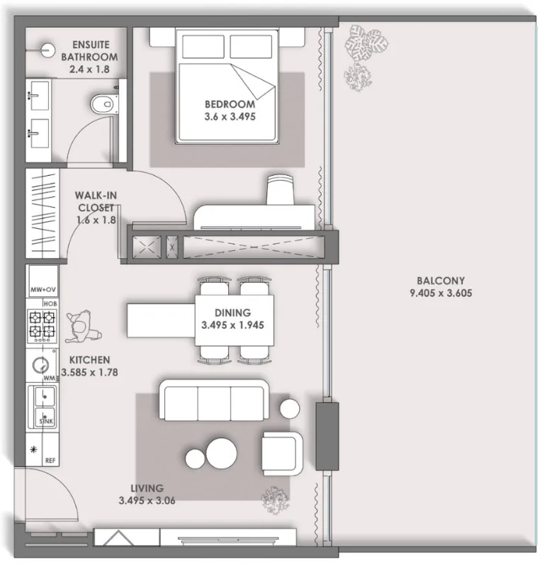 Typical unit