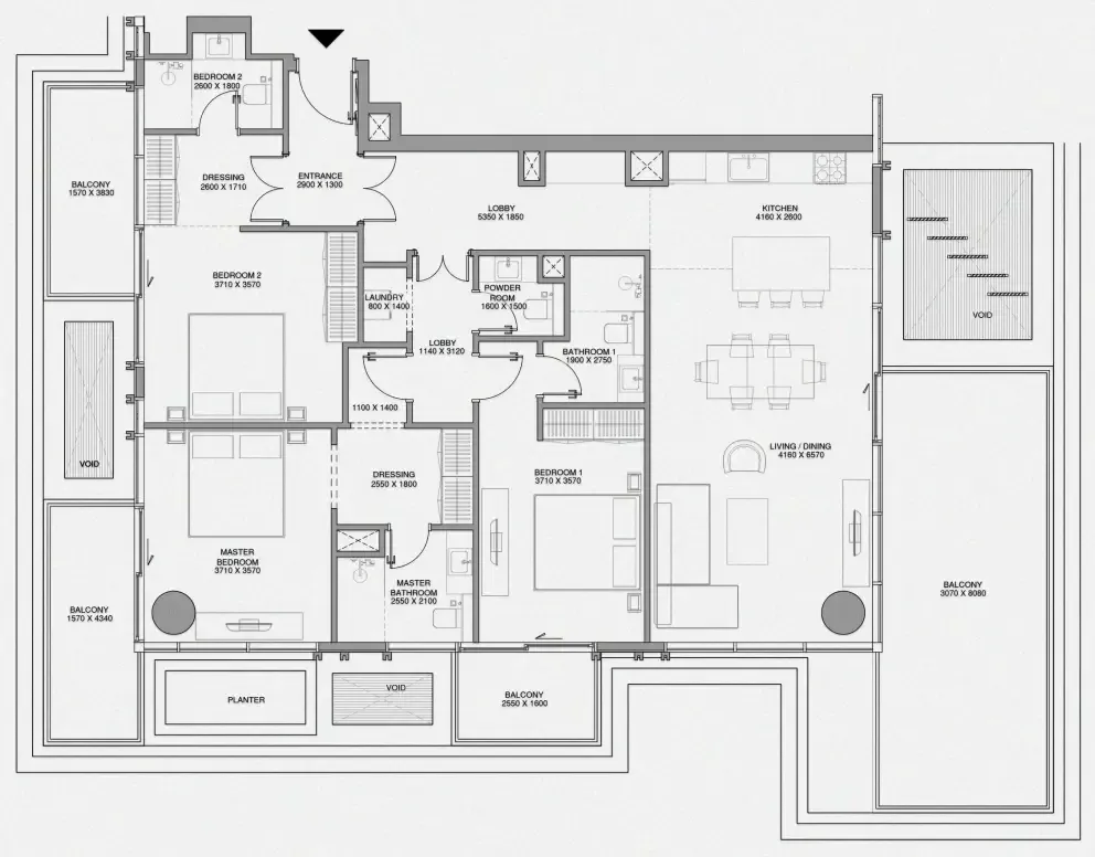 Typical unit