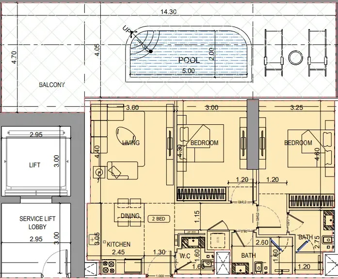 Typical unit