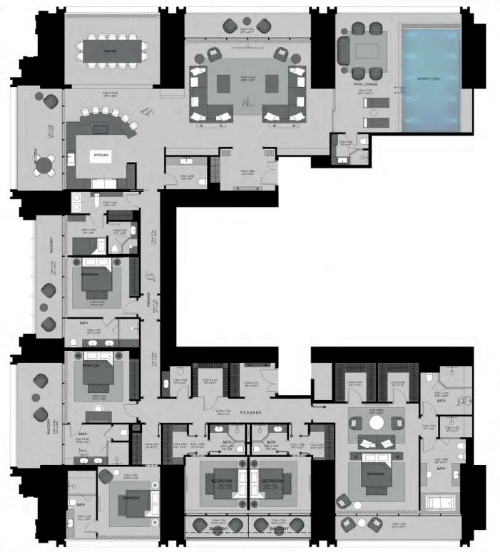 Typical unit
