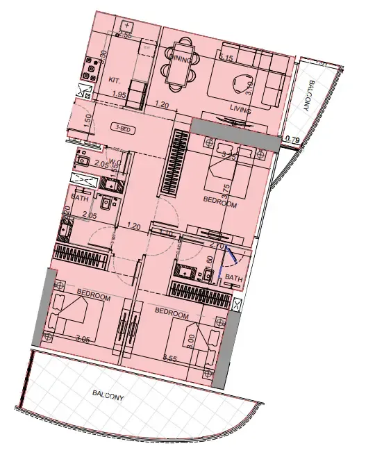 Typical unit