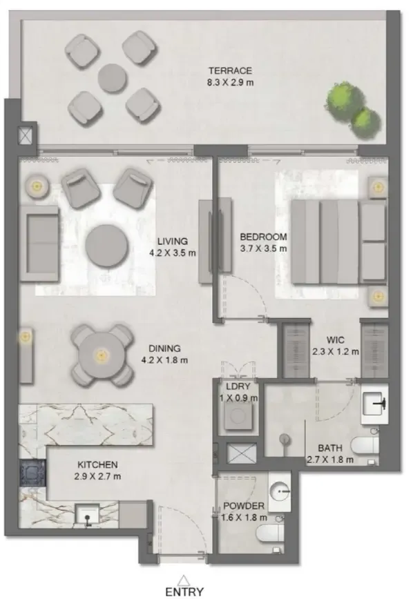 Typical unit