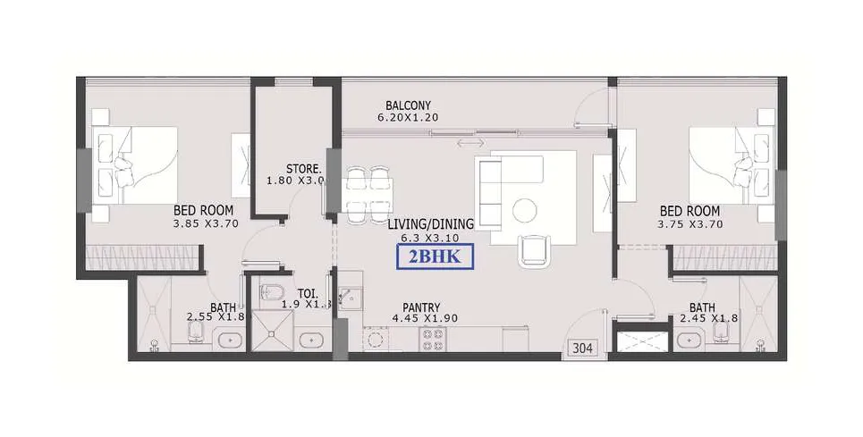 Typical unit