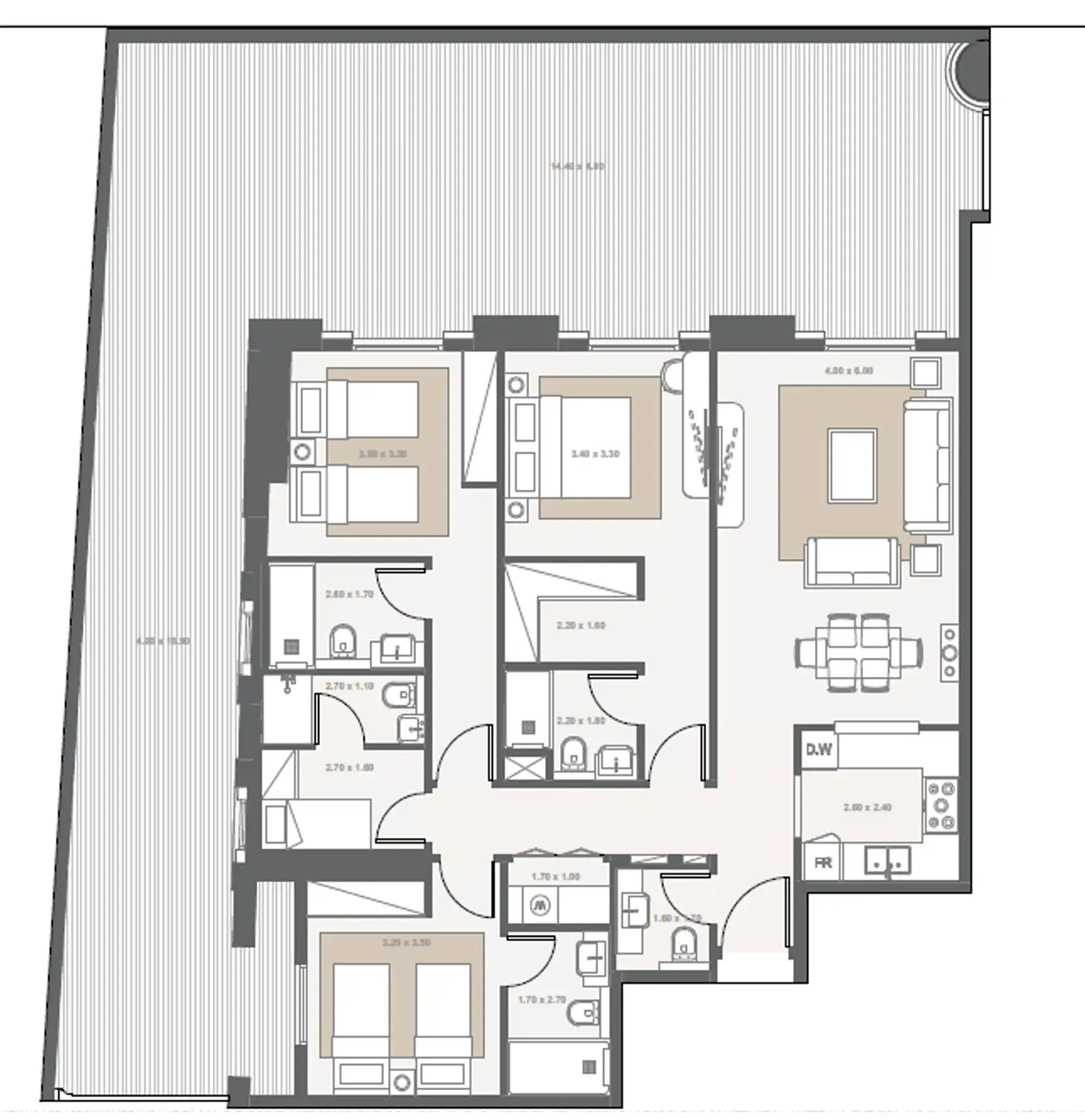 Typical unit