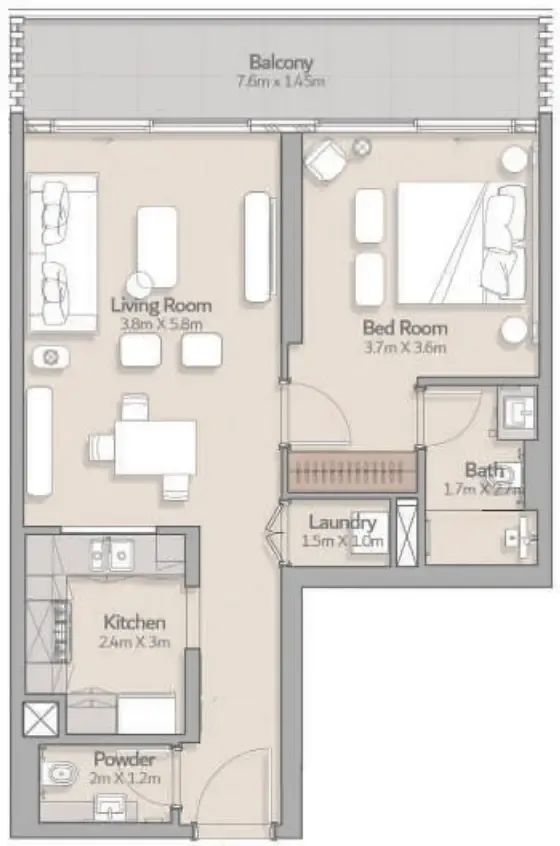 Typical unit