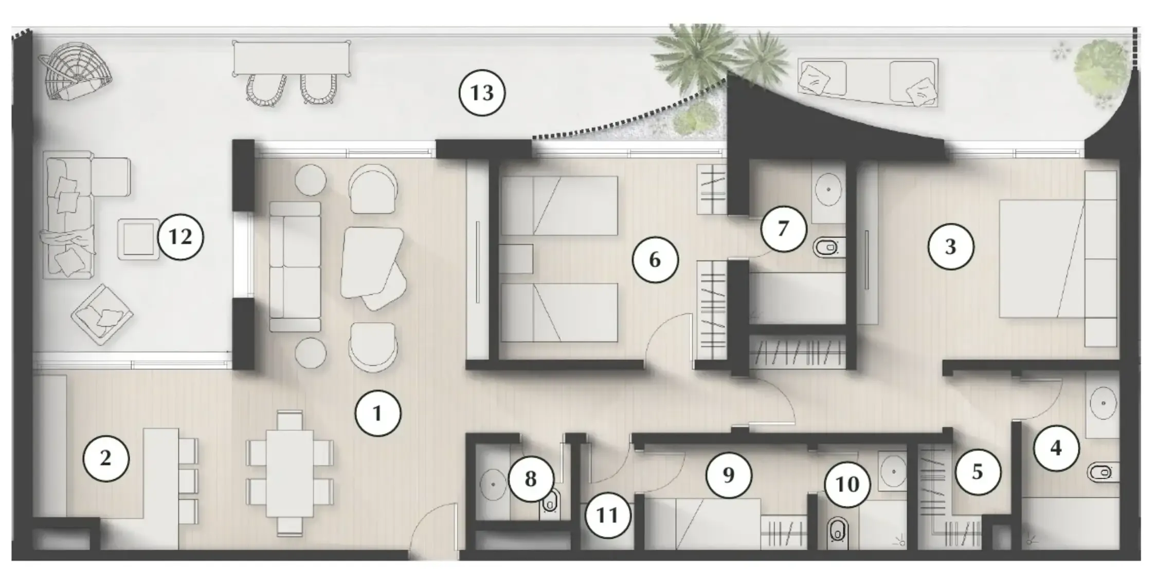 Typical unit