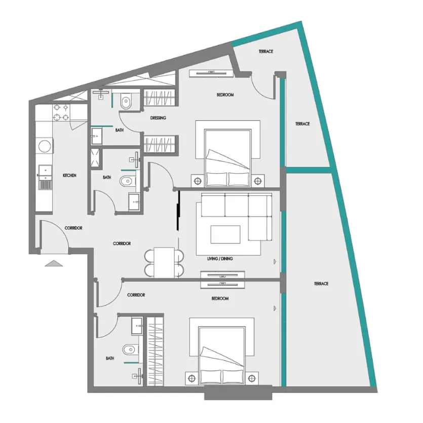 Typical unit