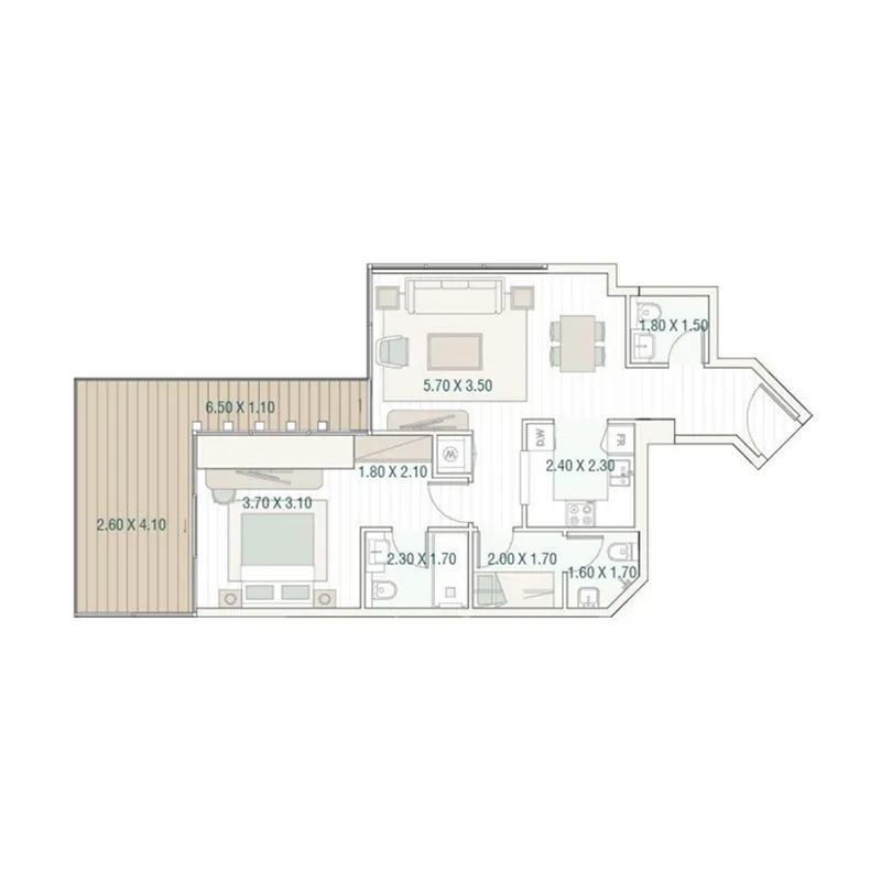 Typical unit
