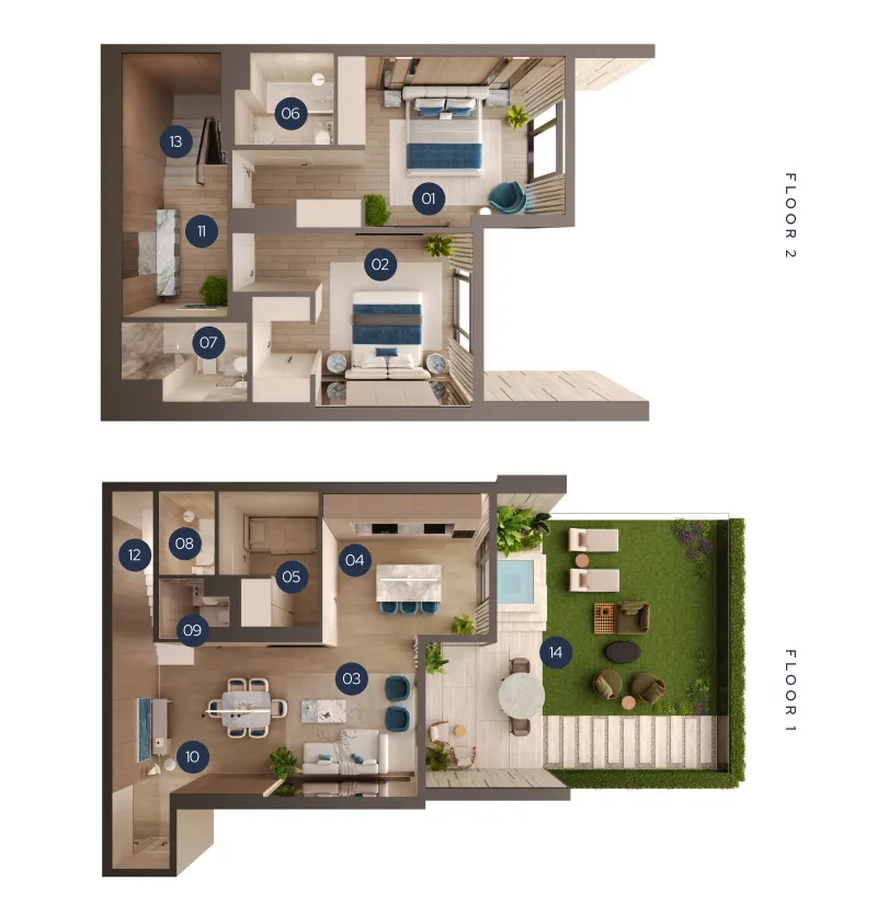 Typical unit