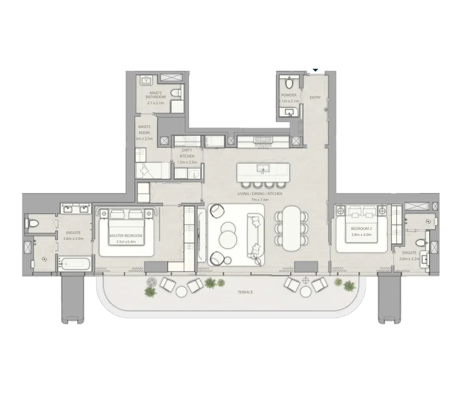 Typical unit