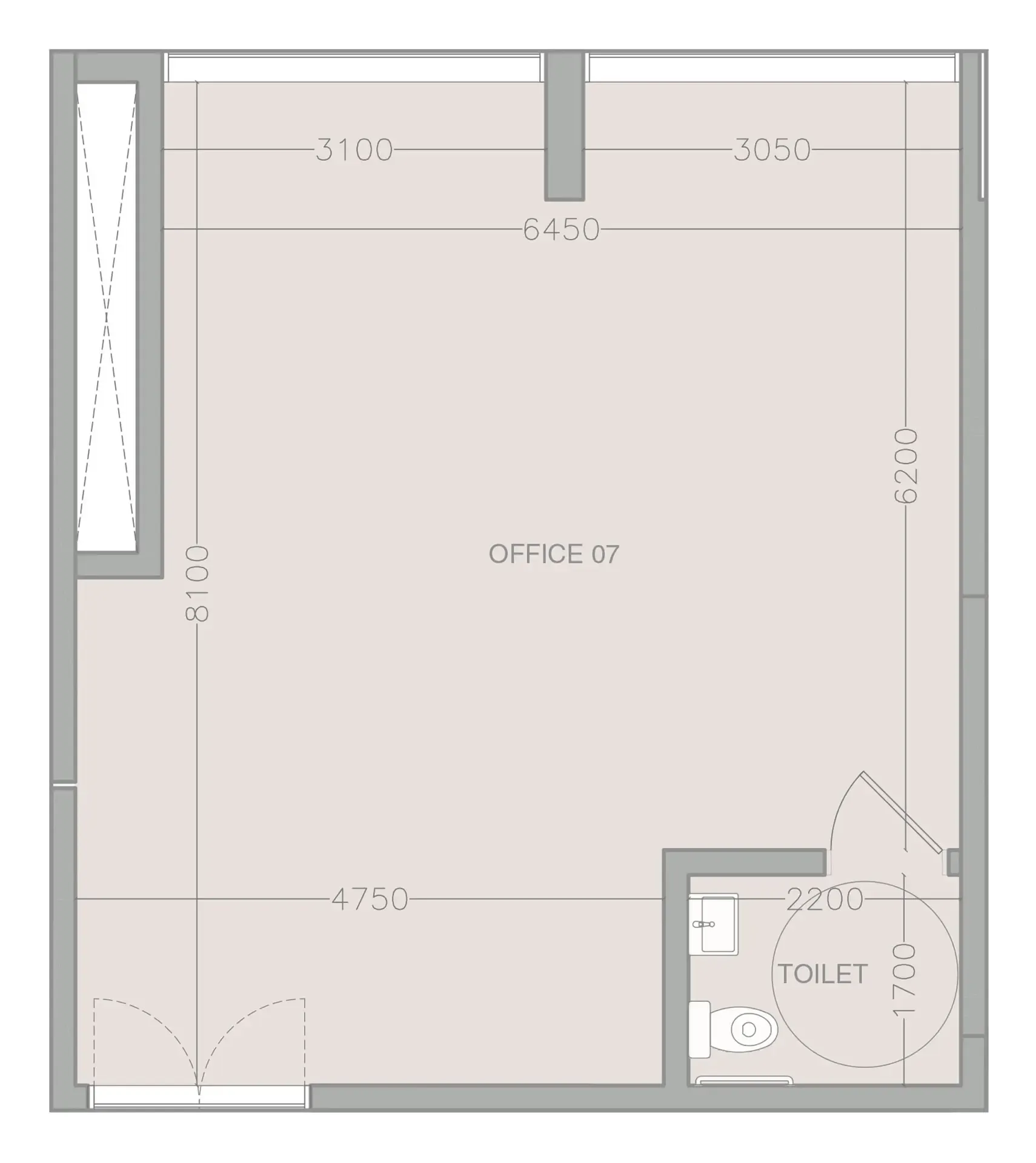 Typical unit