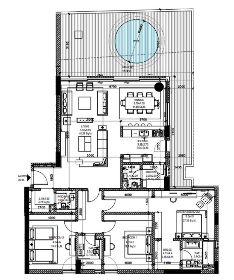 Typical unit