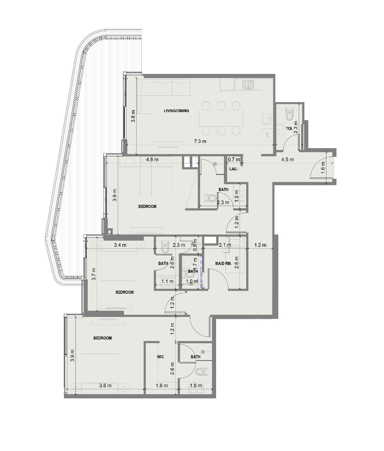 Typical unit