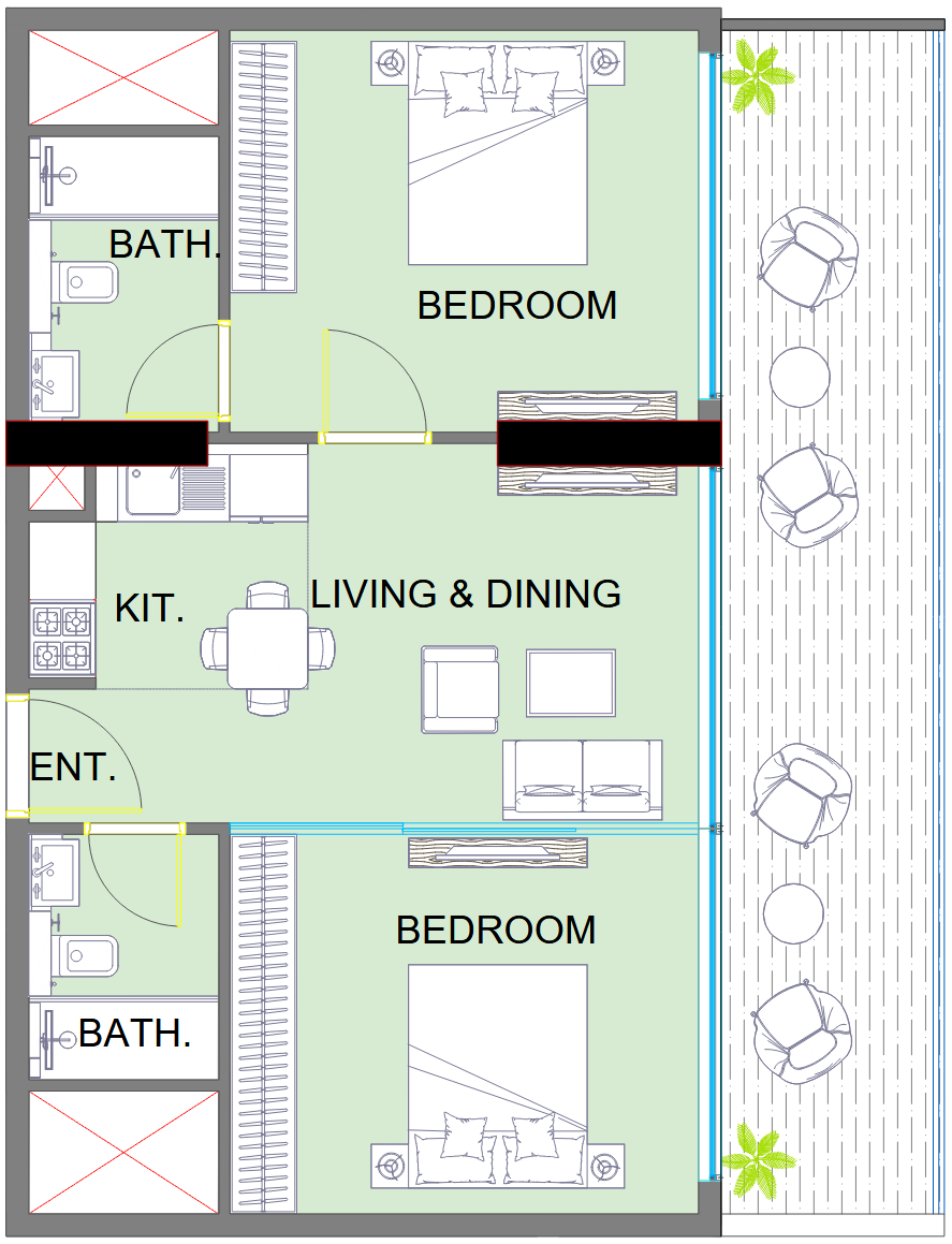 Typical unit