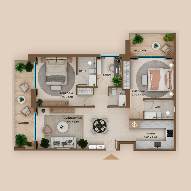Typical unit