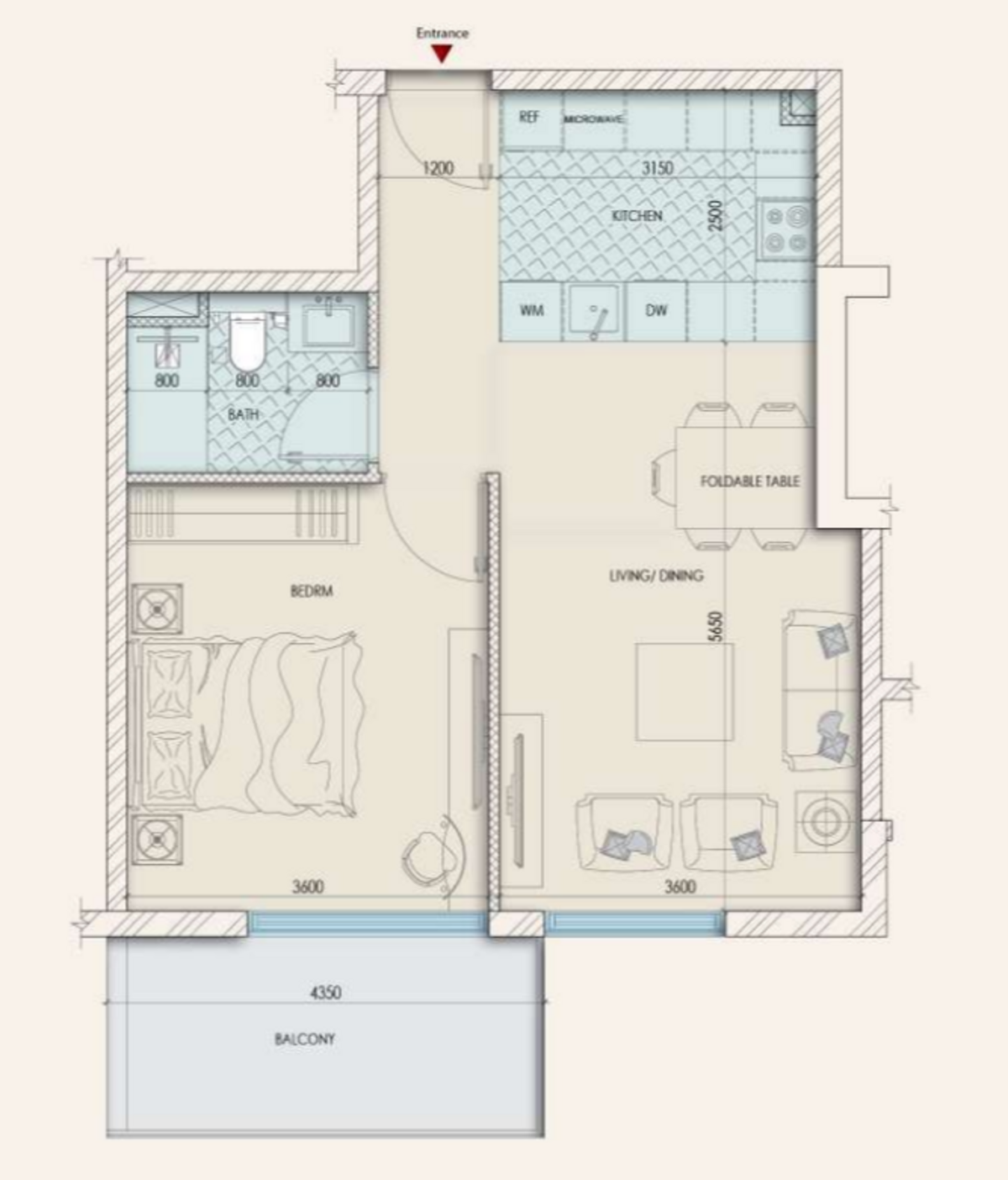 Typical unit