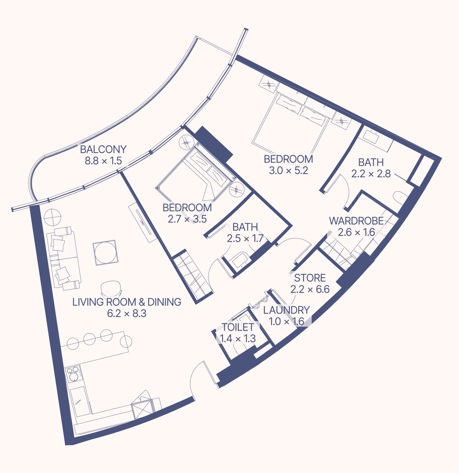 Typical unit