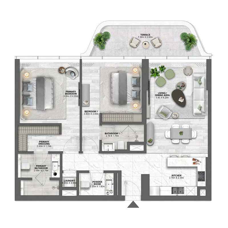 Typical unit