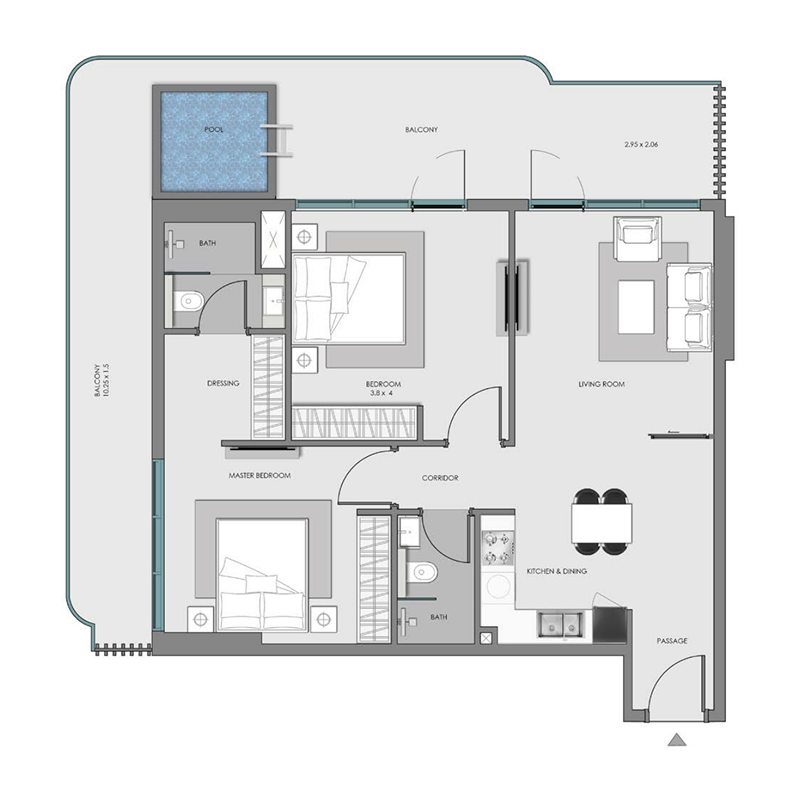 Typical unit
