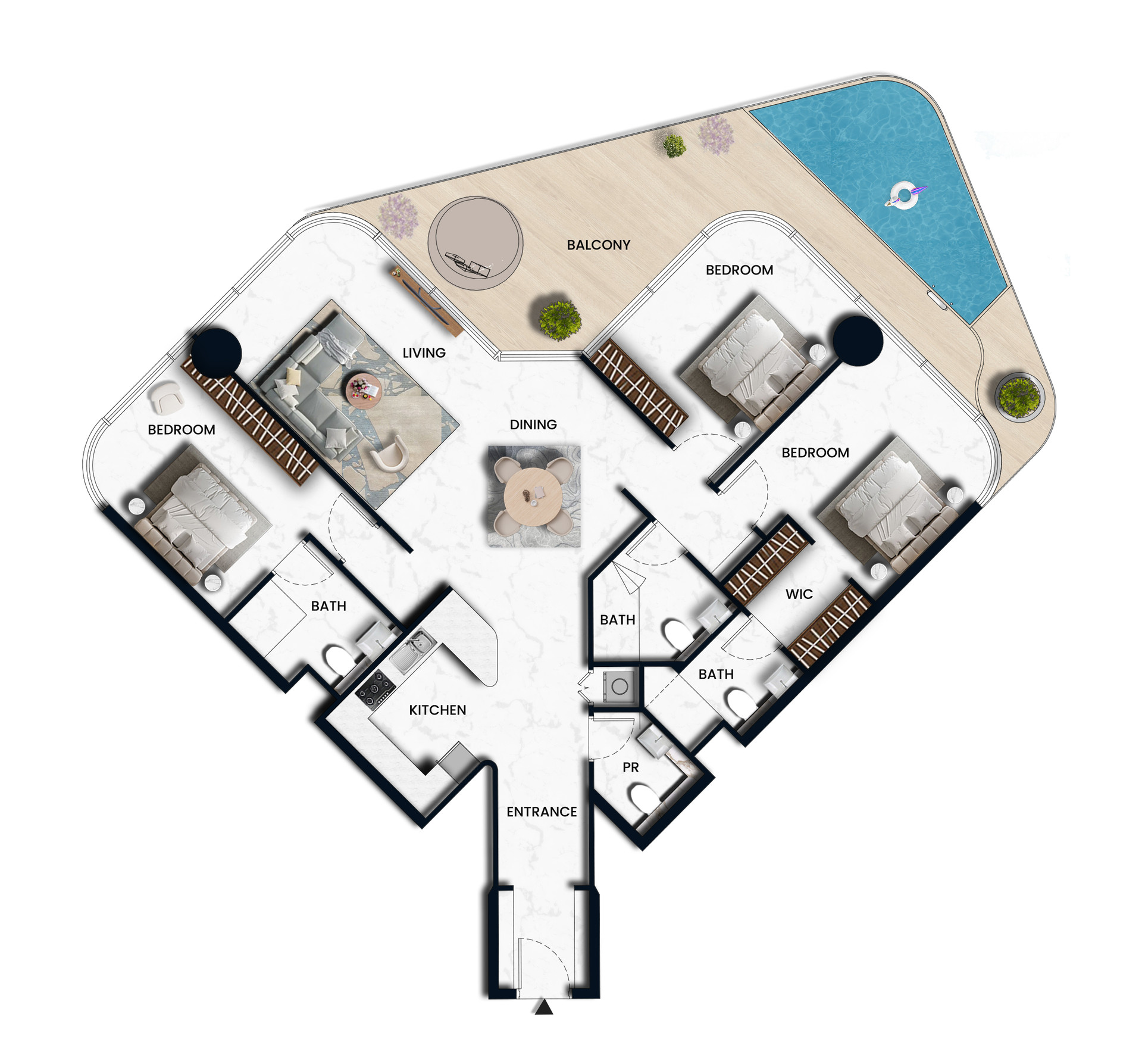 Typical unit
