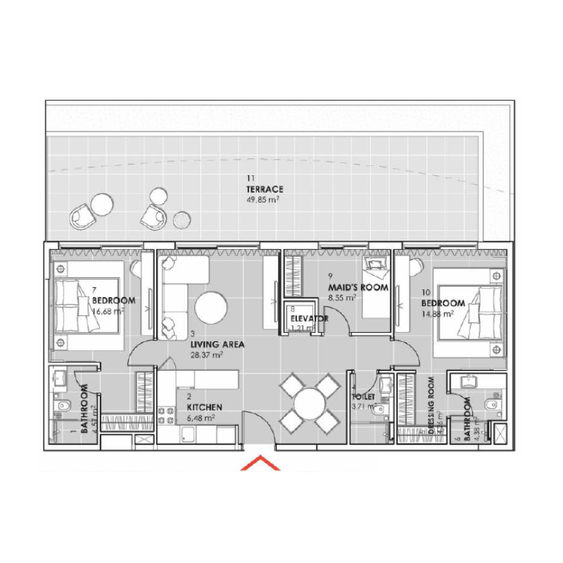 Typical unit