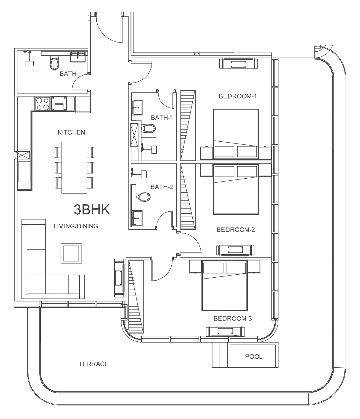 Typical unit