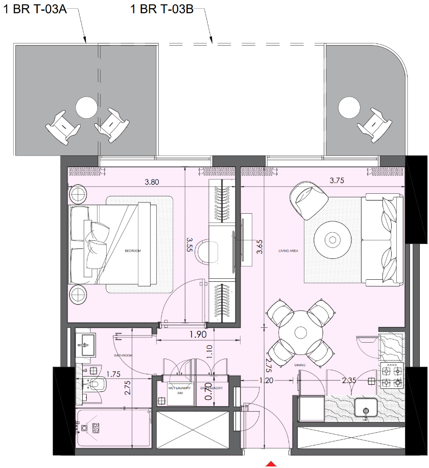 Typical unit